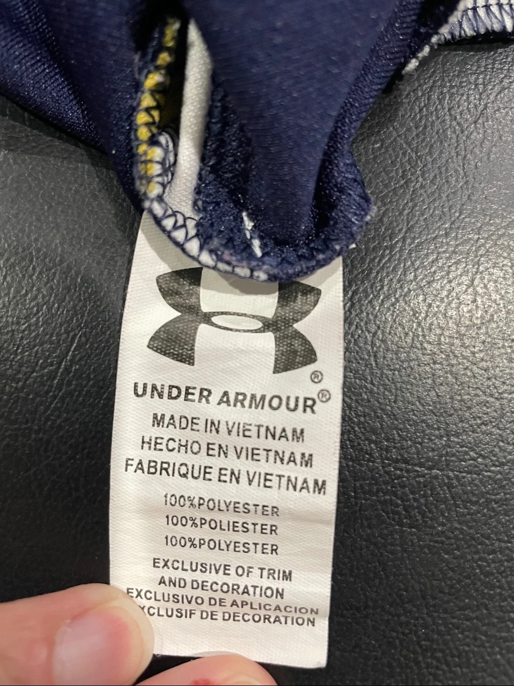 Under Armour Notre Dame Cheerleading Outfit 2T